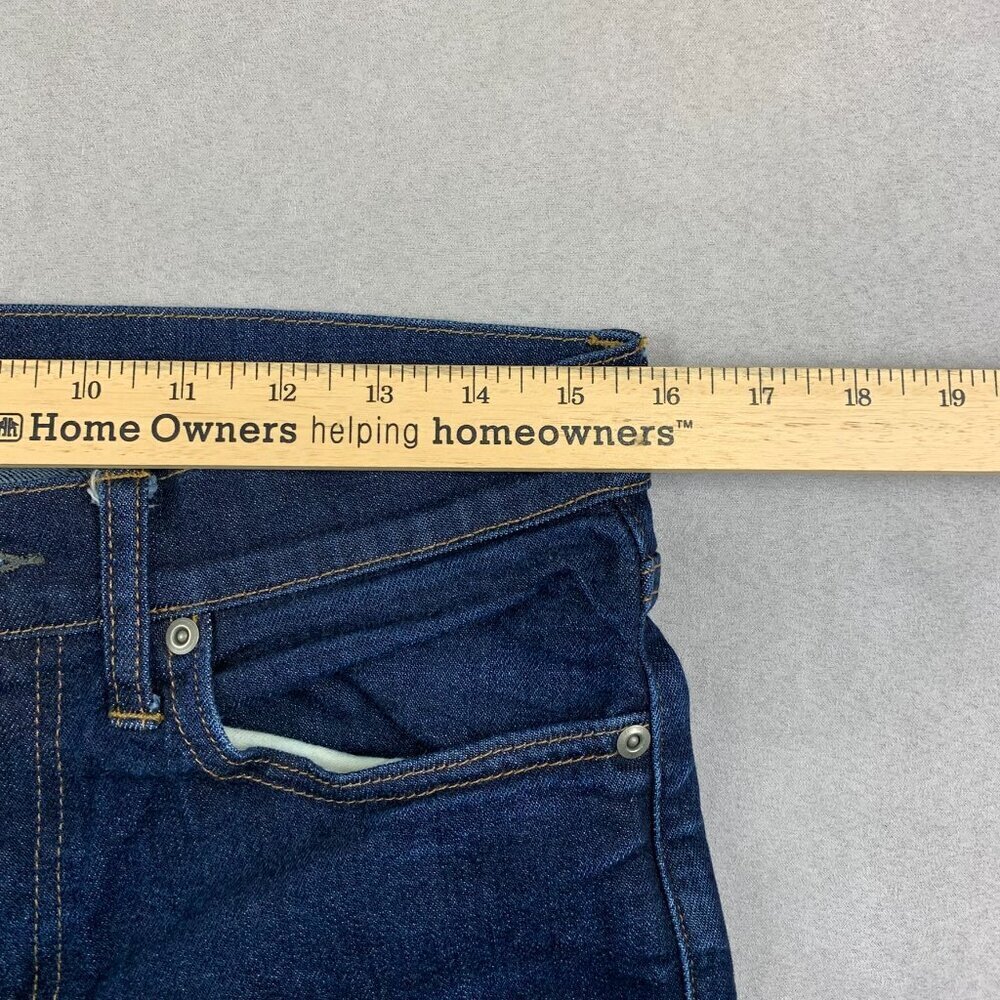 J Crew Mens Pants 31 Blue Jeans 484 Stretch Slim Tapered Japanese Denim 31x30 - Picture 6 of 14